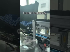 Μηχανή συγκόλλησης σημείων αυτοματοποιημένων κυψελών 18650 σειράς μπαταριών λιθίου παράλληλη διπλής όψης