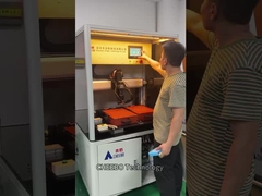 Αυτόματη μηχανή συγκόλλησης σημείων μπαταριών ΣΥΝΕΧΟΥΣ τρόπου 18650 με το διπλό σταθμό