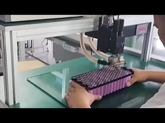 Διπολική μηχανή συγκόλλησης σημείων μπαταριών πάγκων κρυσταλλολυχνιών συγκόλλησης σημείων ετικεττών μπαταριών